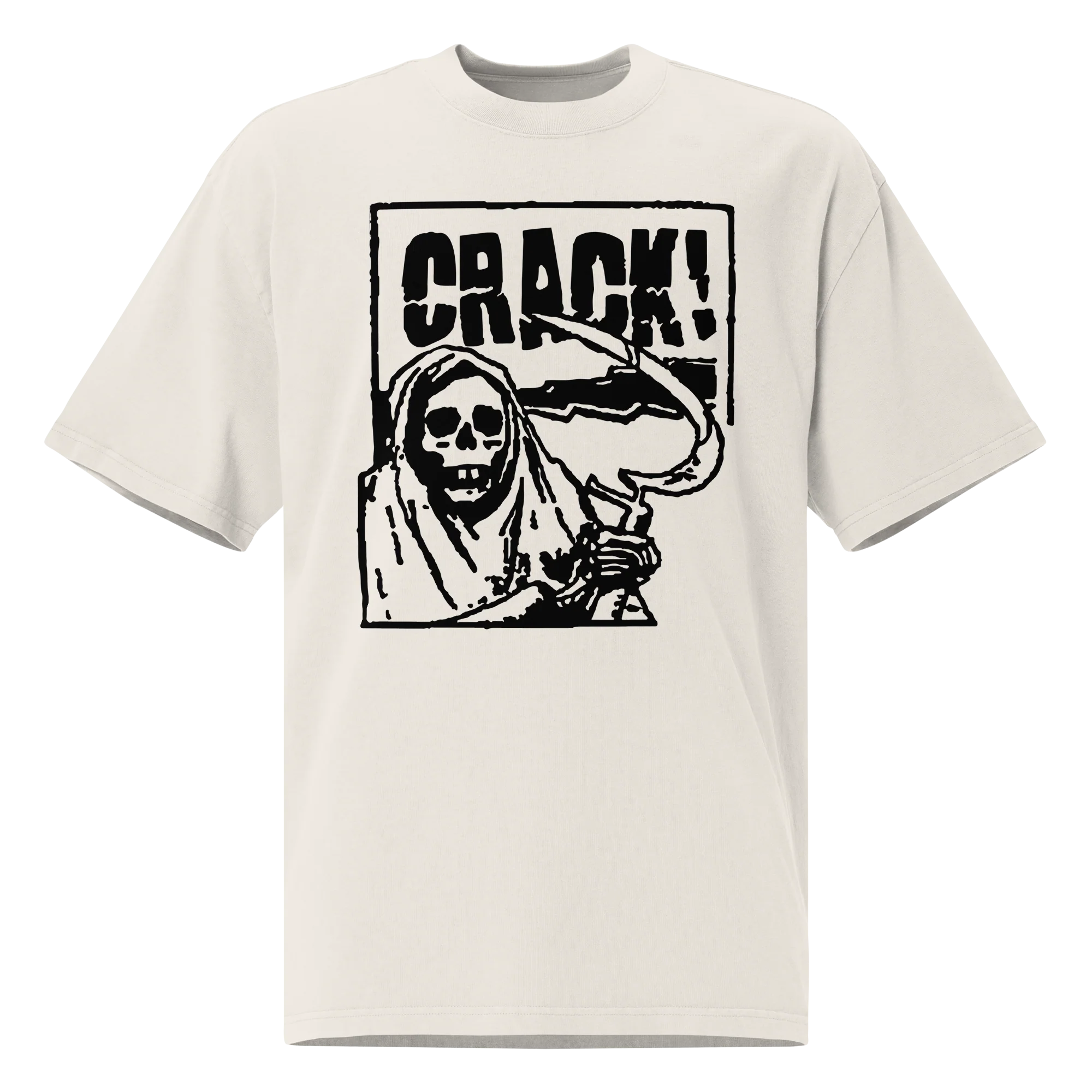 Crack Kills Oversized Tee - Image 4