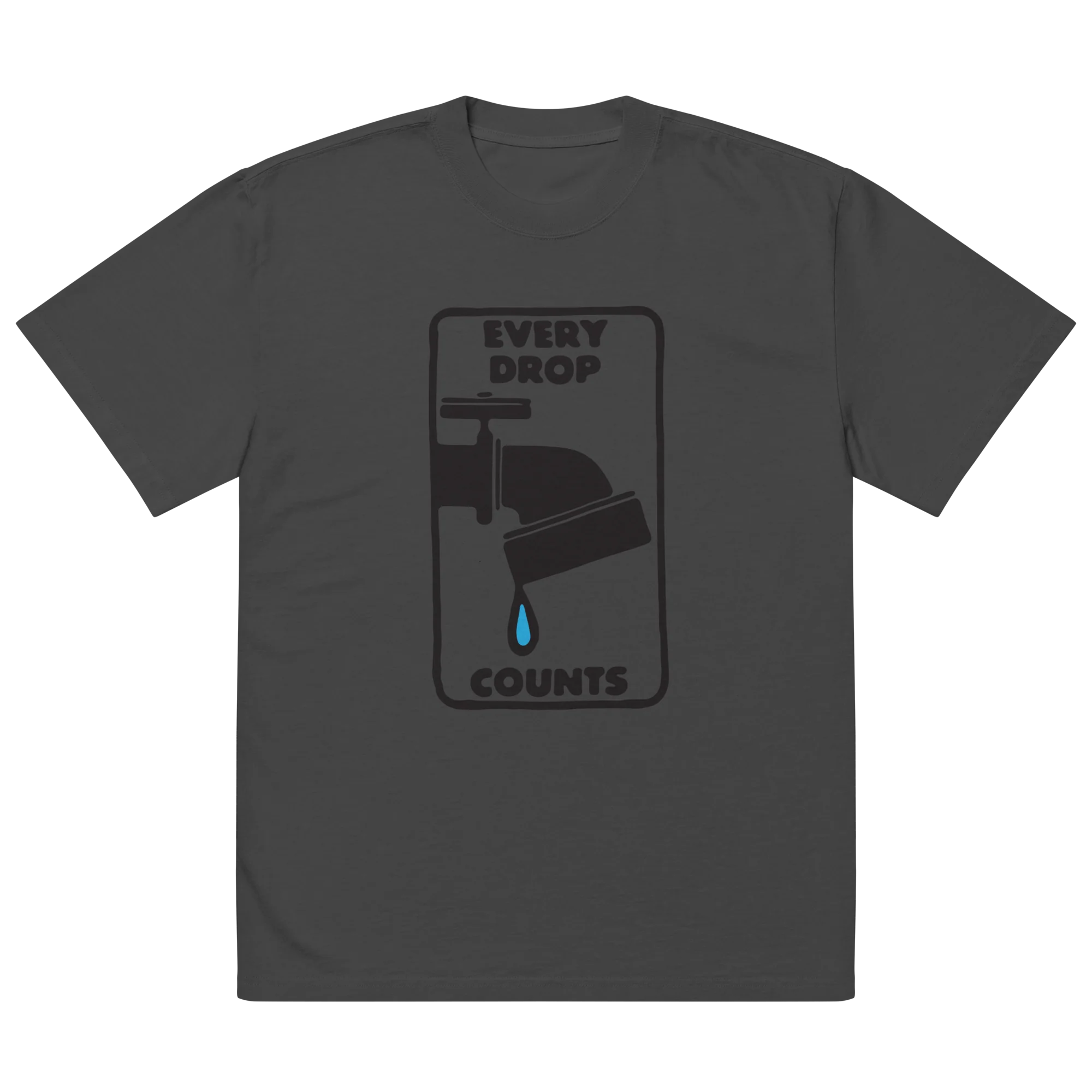 Every Drop Counts Oversized Tee - Image 4