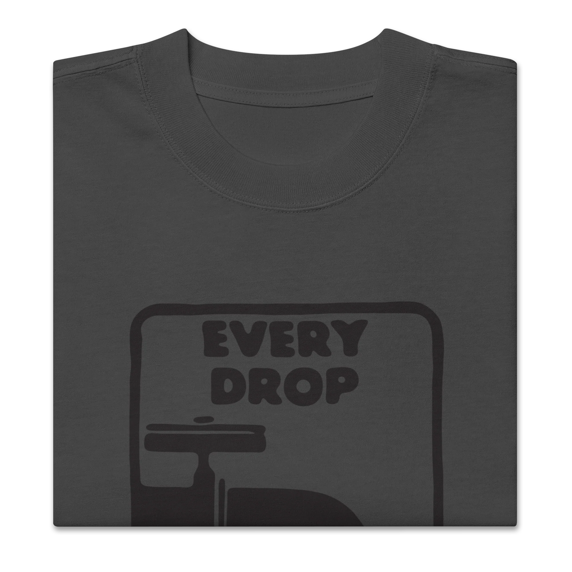 Every Drop Counts Oversized Tee - Image 6