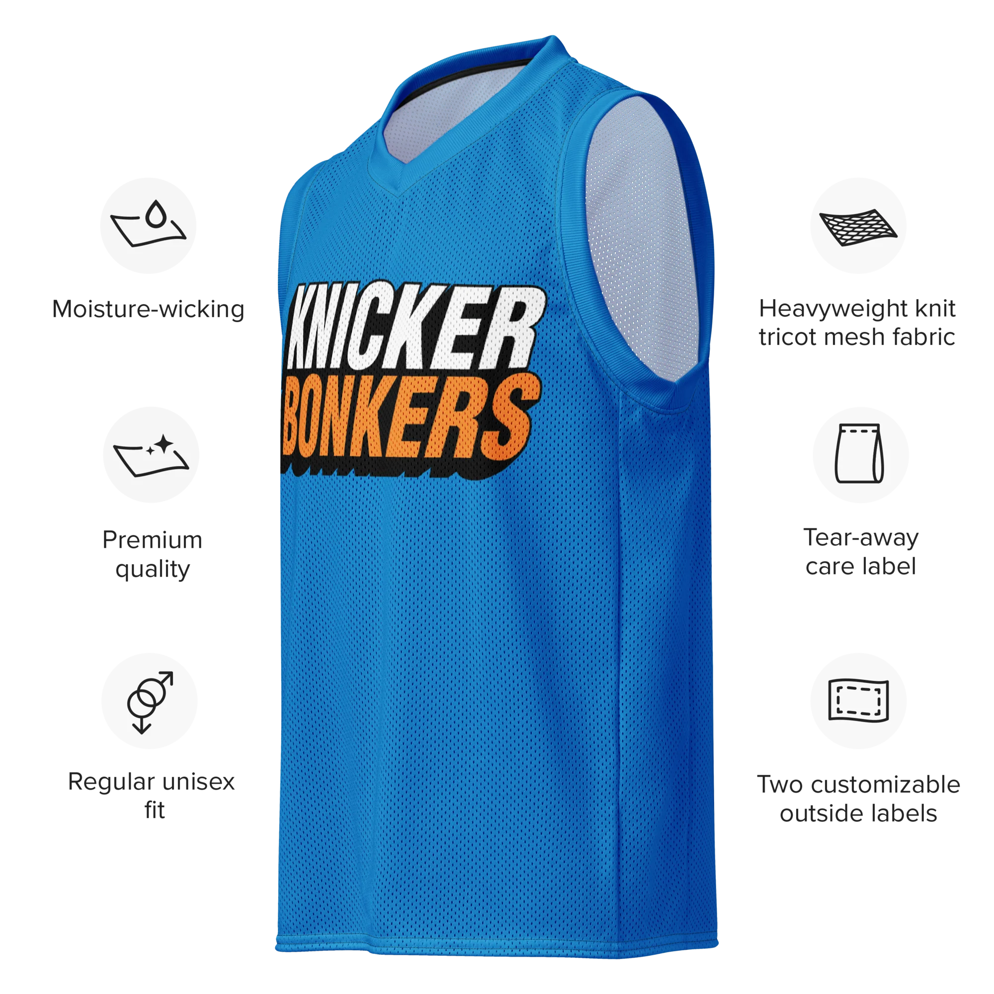 Knicker Bonkers Blue Jersey - Image 3