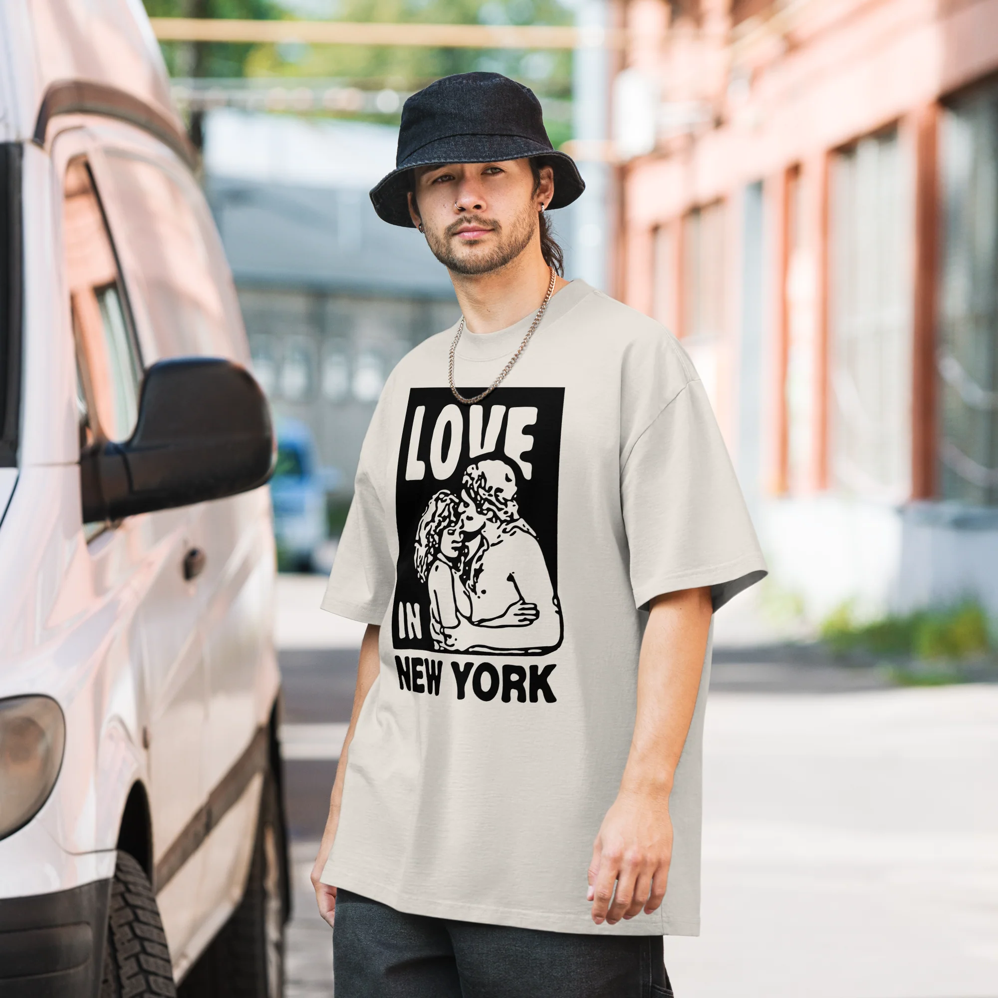 Love in New York Oversized Tee - Image 3