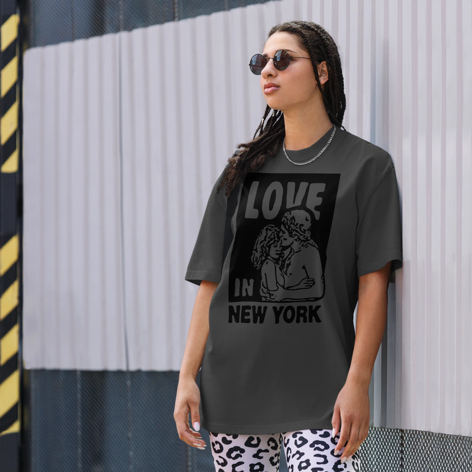 Love in New York Oversized Tee - Image 5