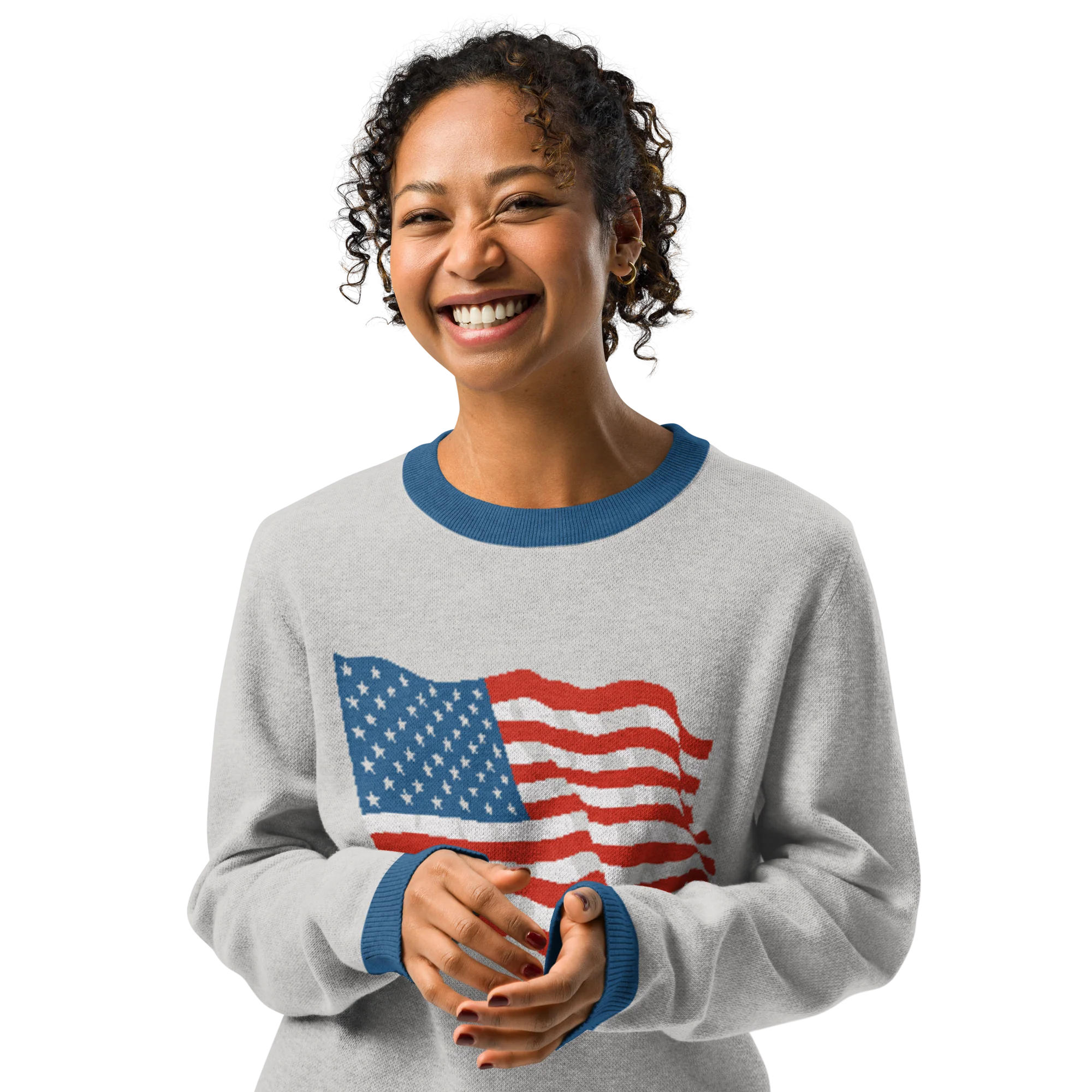 Masthead Flag Knitted crew neck sweater - Image 5