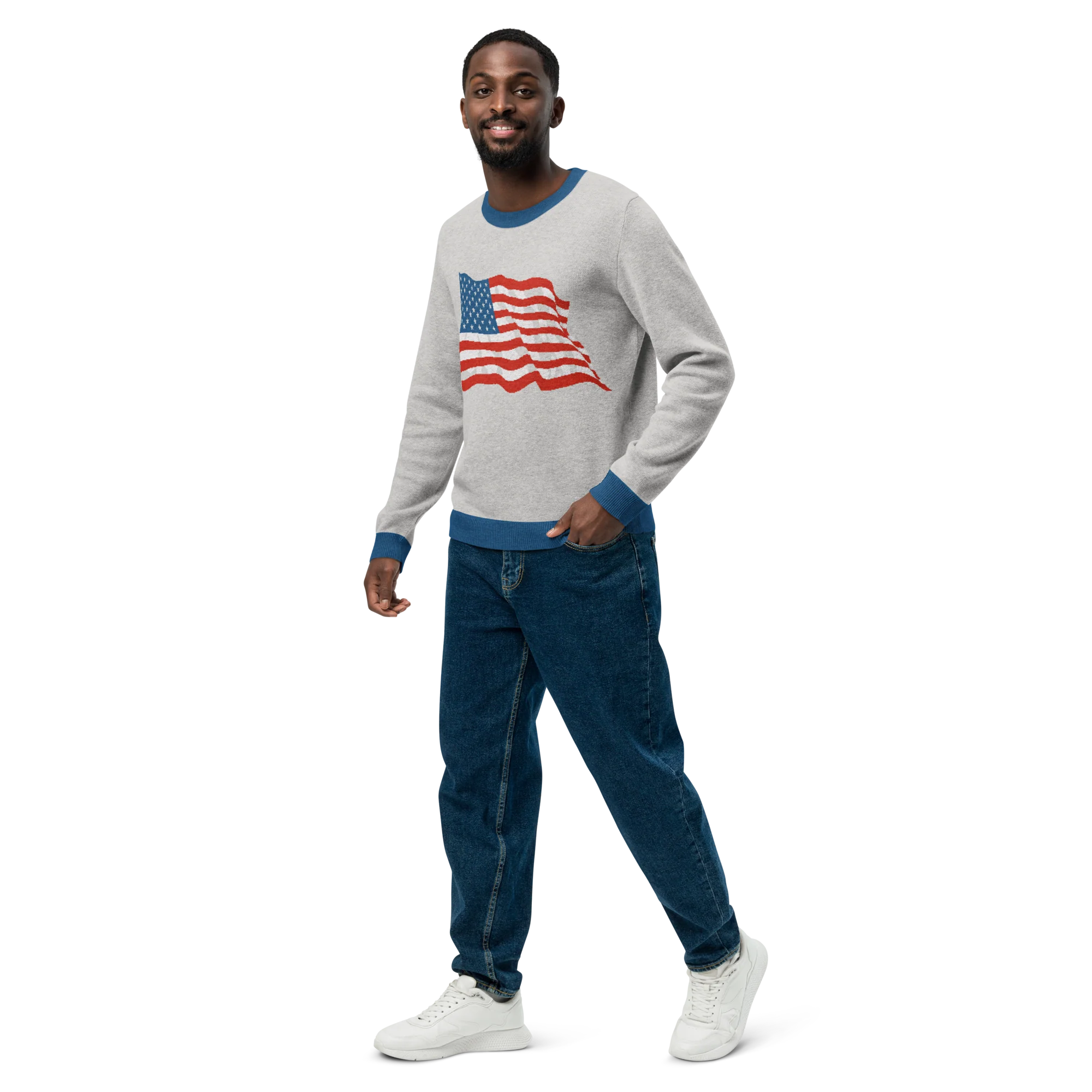 Masthead Flag Knitted crew neck sweater - Image 8