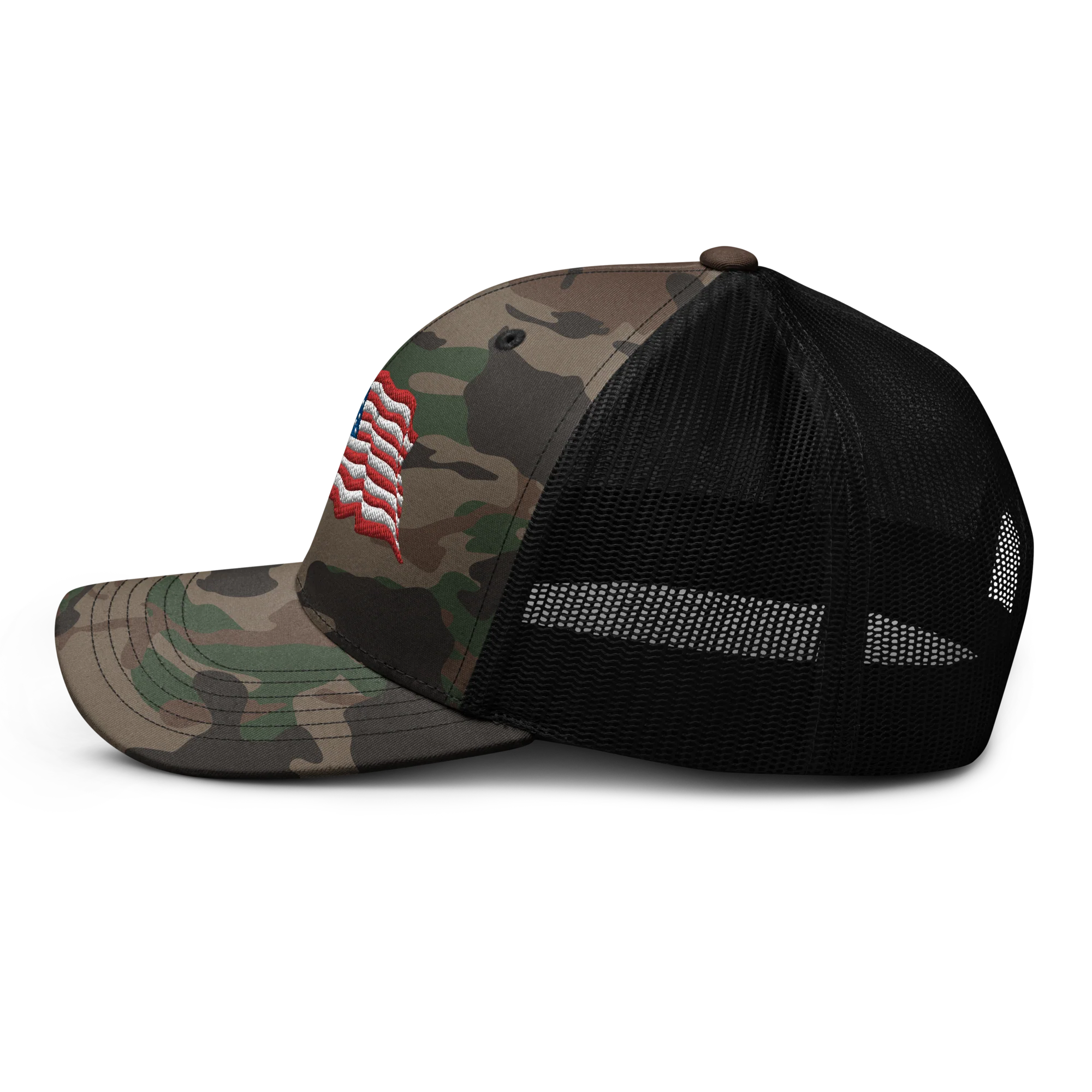 New York Post Flag Camouflage trucker hat - Image 5