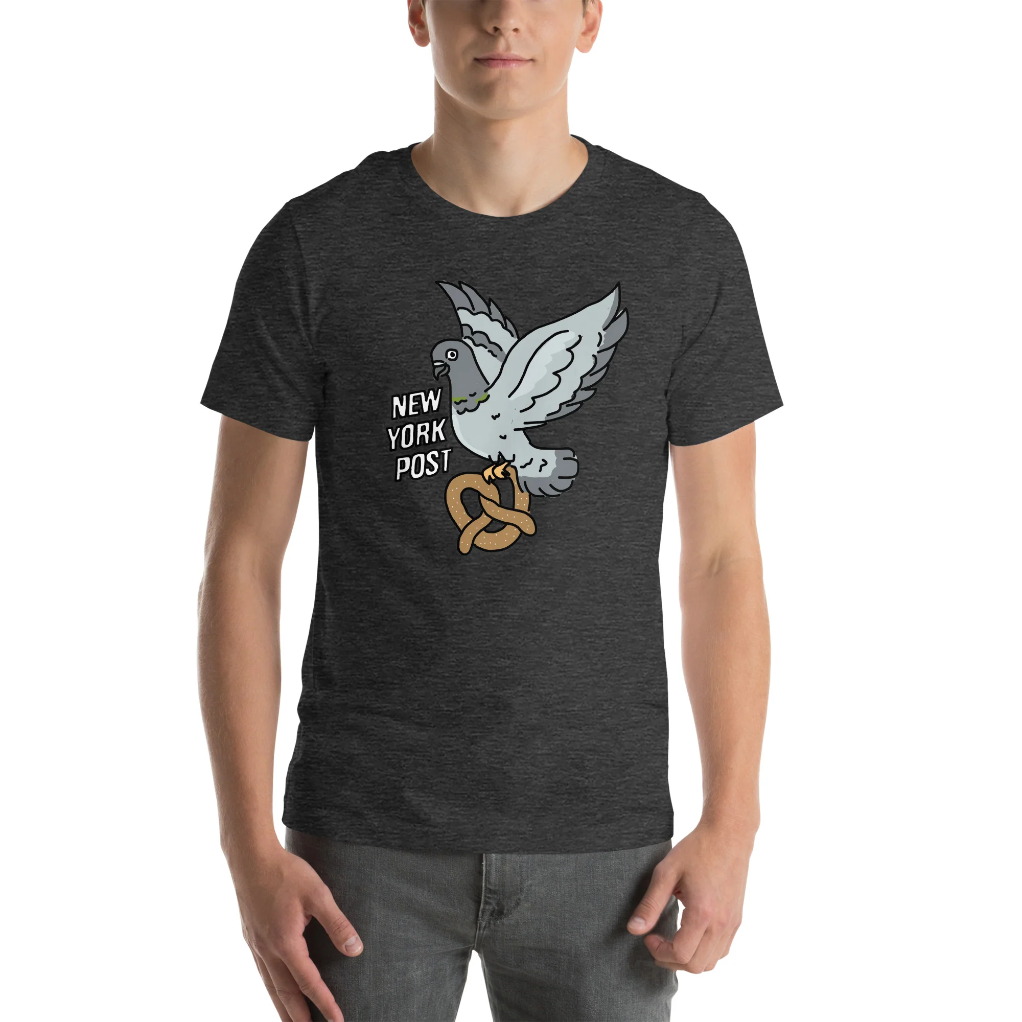 New York Post Pretzel Pigeon Tee - Image 5