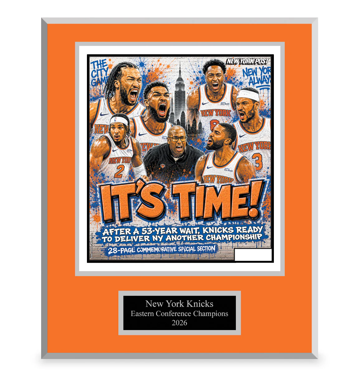 Playoff Plaque Cover "It's Time" - June 3, 2026 - Image 3