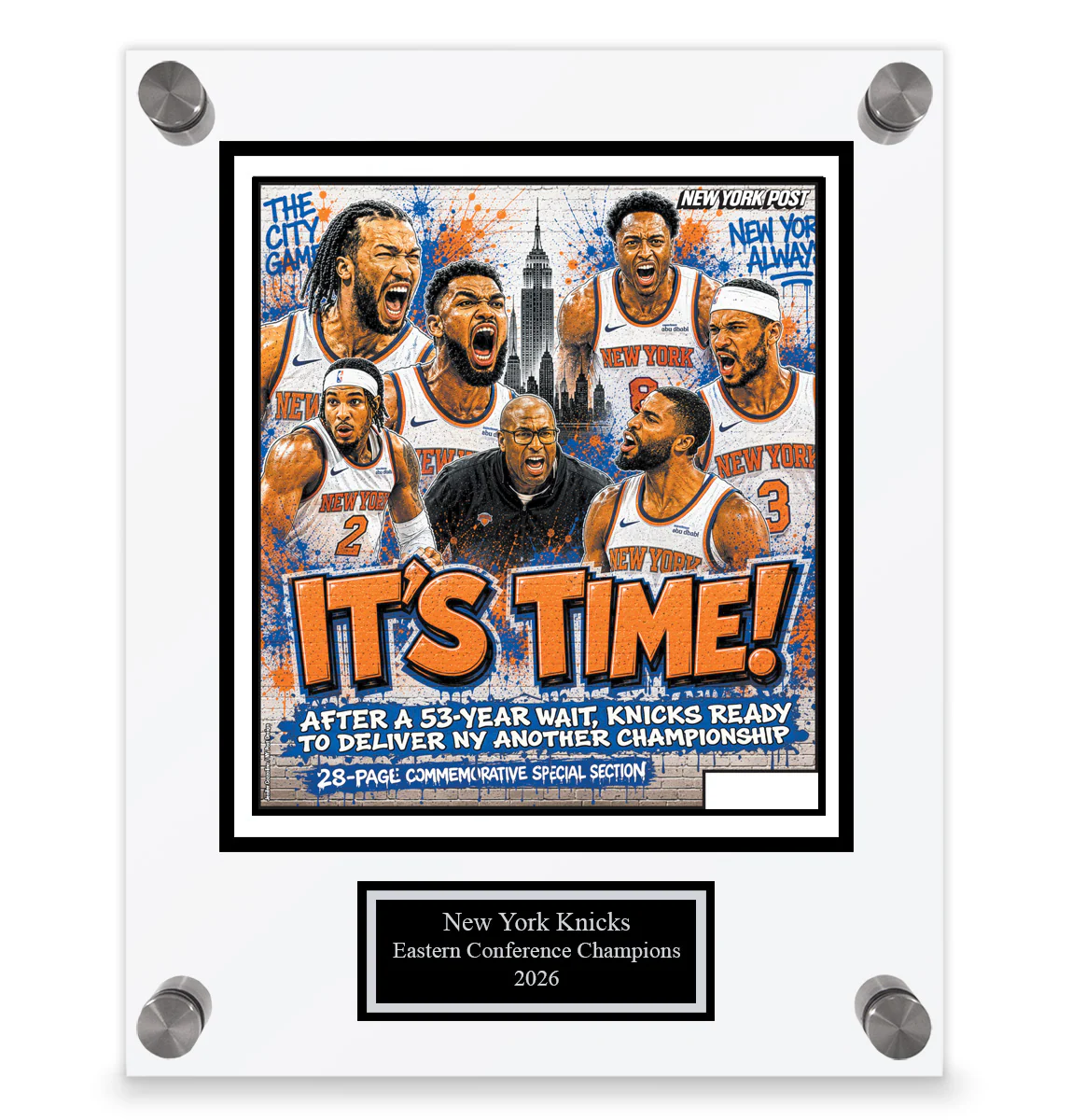 Playoff Plaque Cover "It's Time" - June 3, 2026 - Image 4