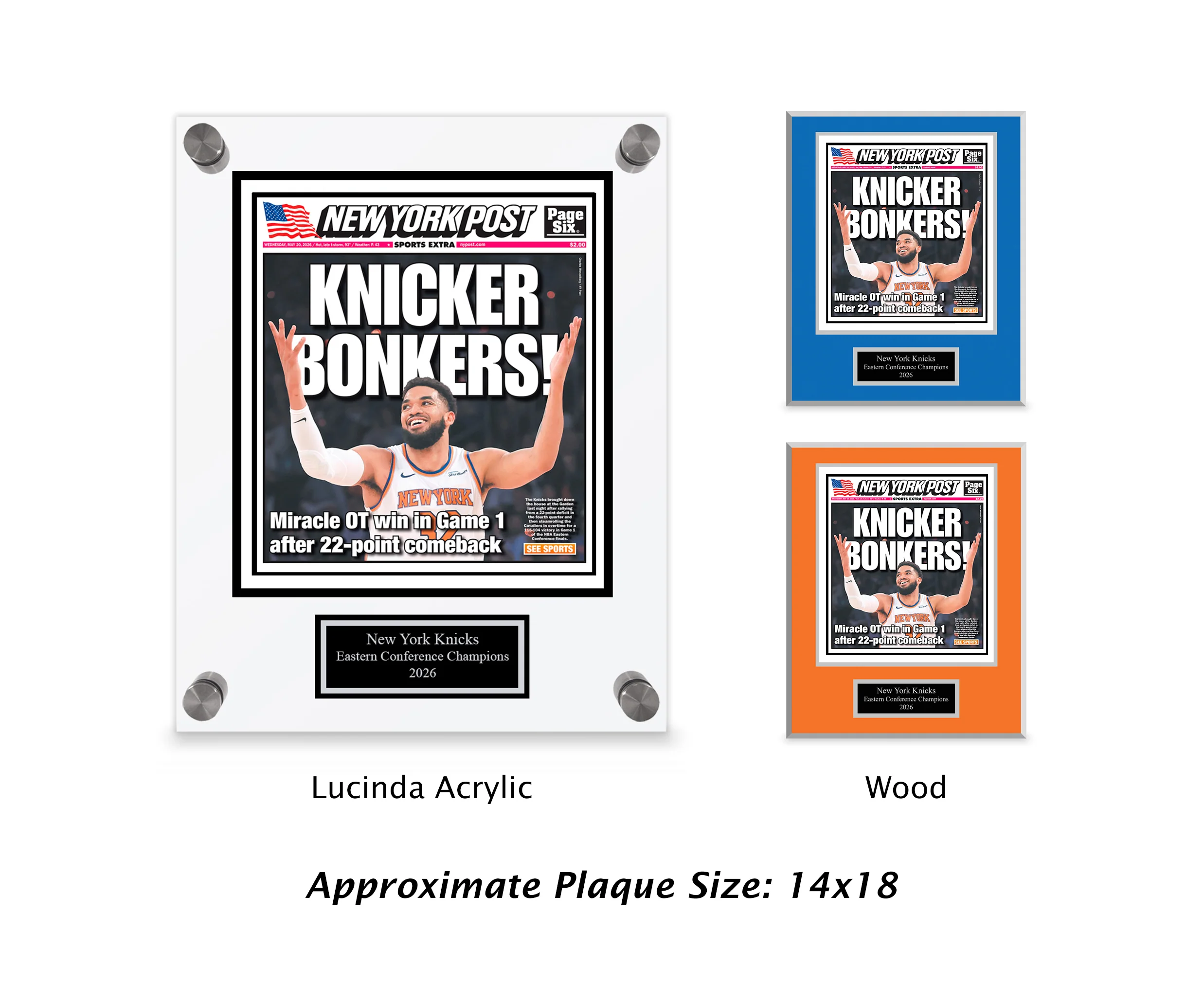 Playoff Plaque Cover "Knicker Bonkers" - May 20, 2026 - Image 4