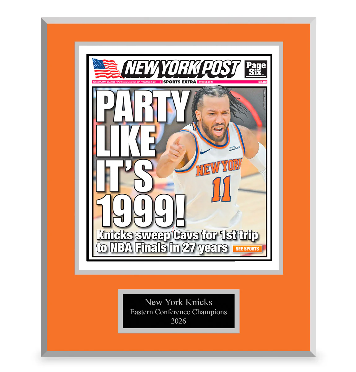 Playoff Plaque Cover "1999" - May 26, 2026 - Image 3