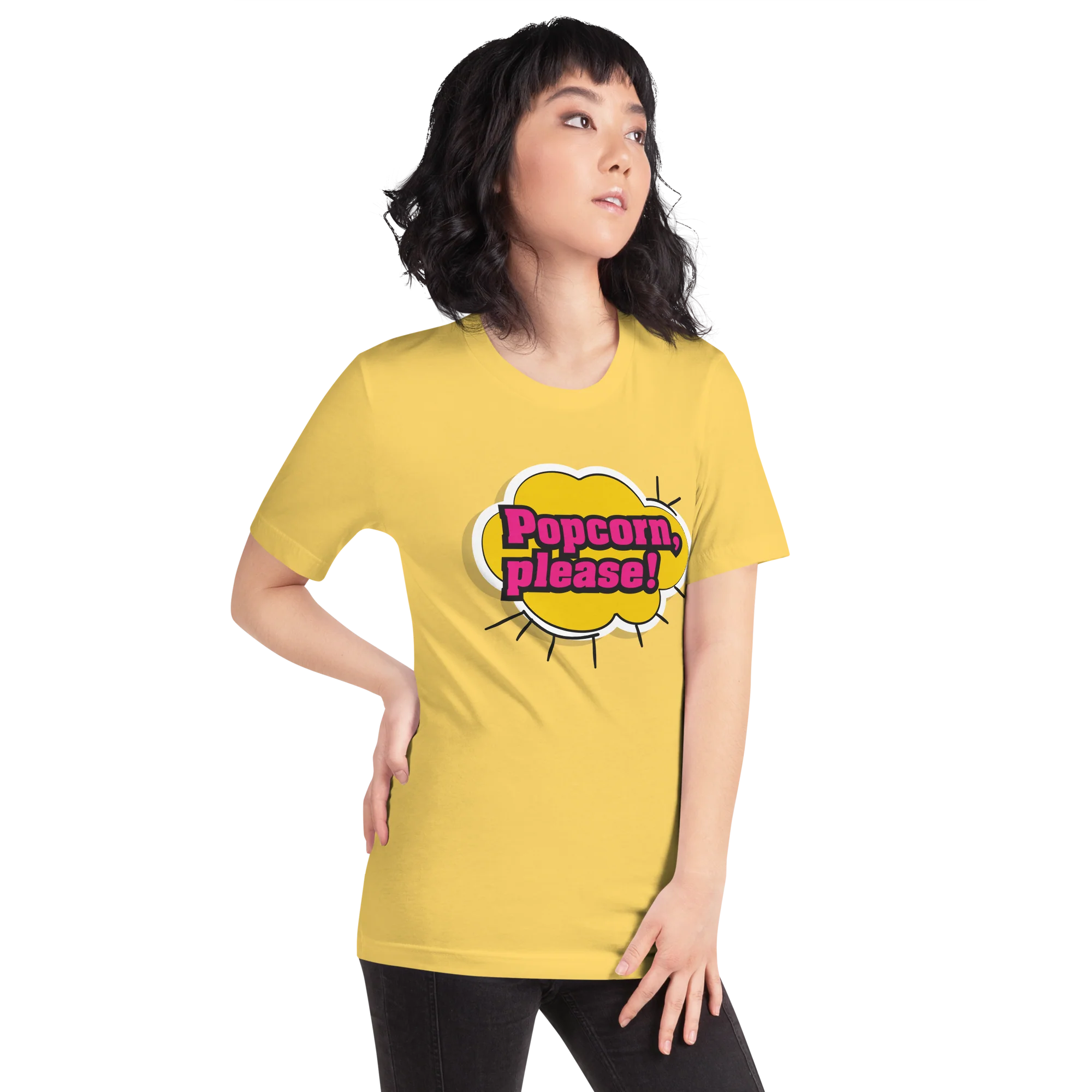 Popcorn Please Tee - Image 3