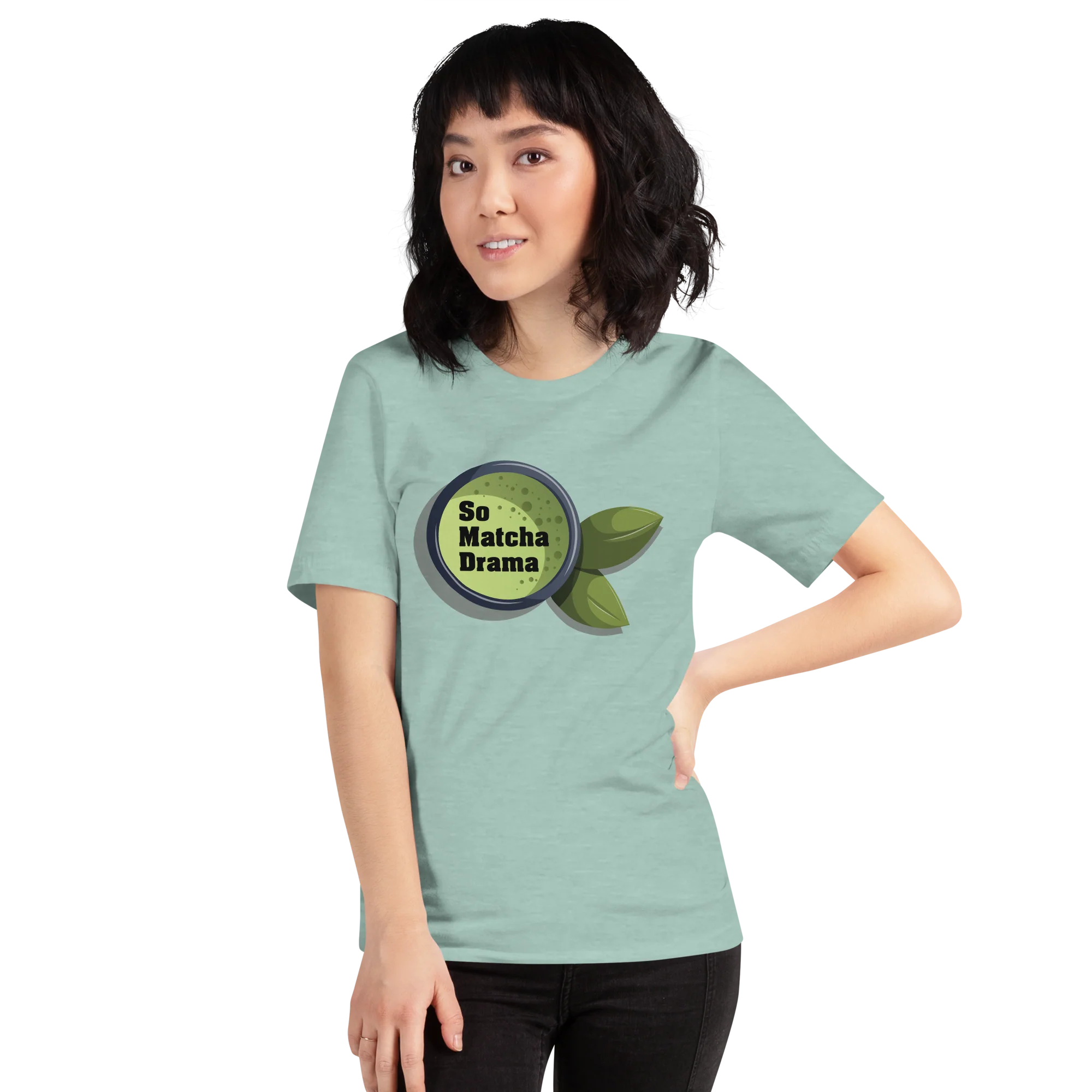 So Matcha Drama Tee - Image 2