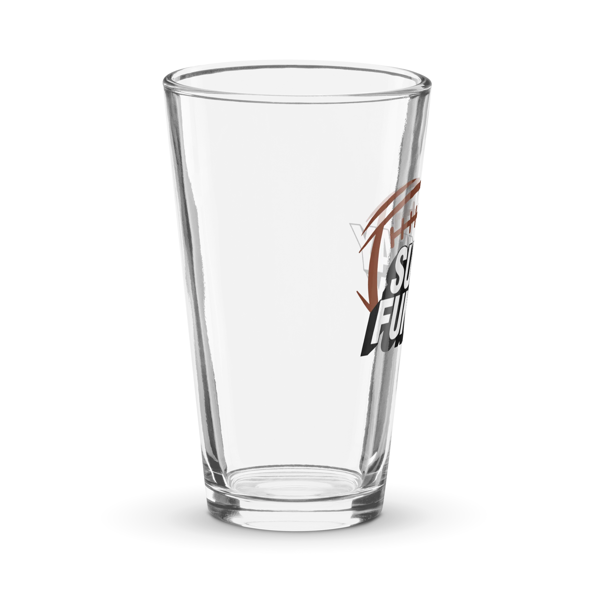 Sunday Funday Pint Glass - Image 3