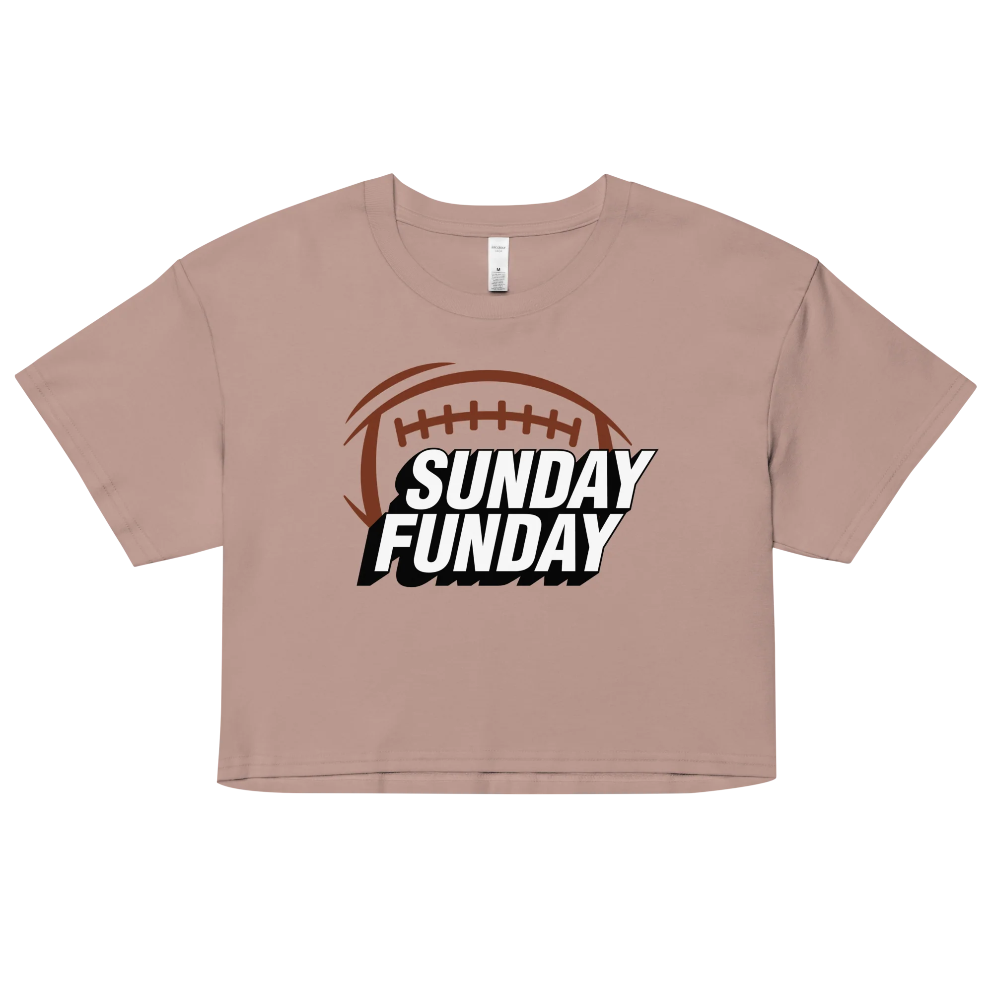 Sunday Funday Women’s Crop Top - Image 2