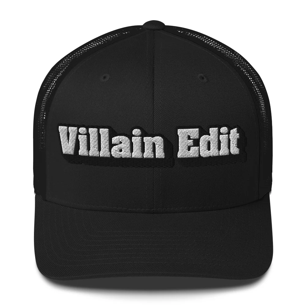 Villain Edit Trucker Cap