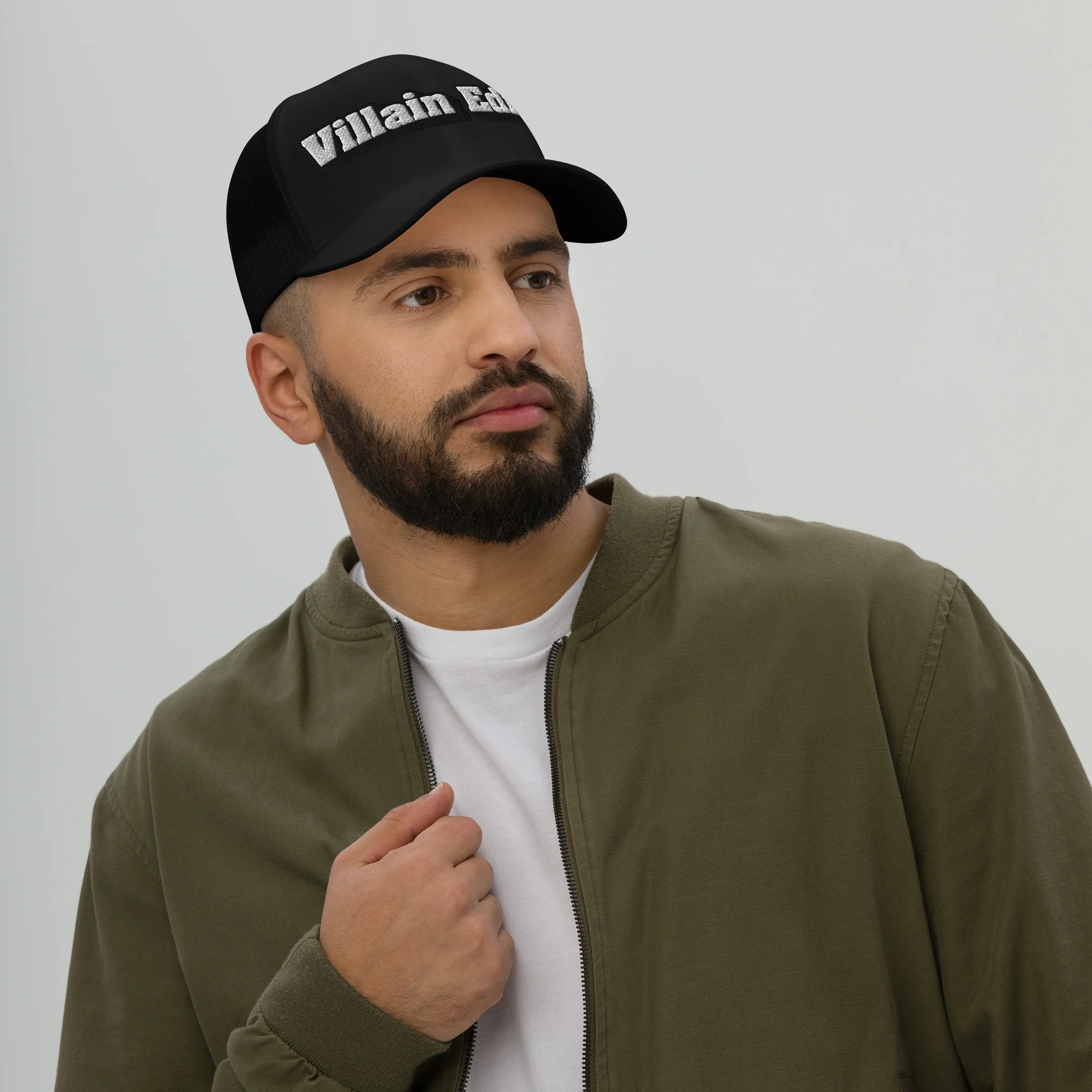 Villain Edit Trucker Cap - Image 8